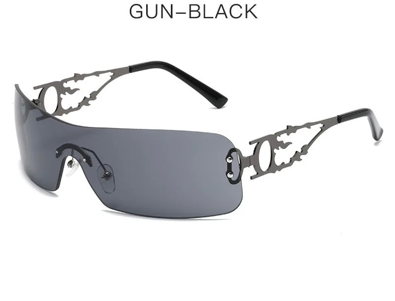 Y2K Hollow shades🤎🤍🩶🖤