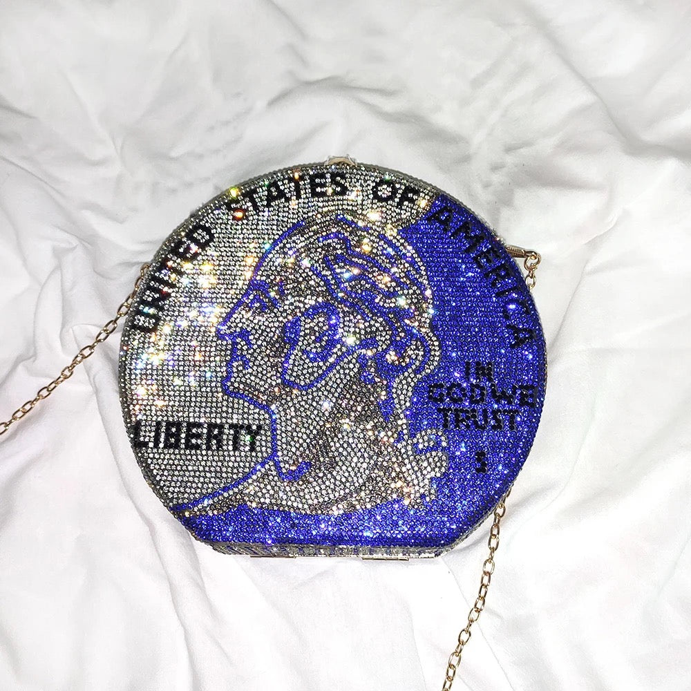 Quarter Clutch Purse