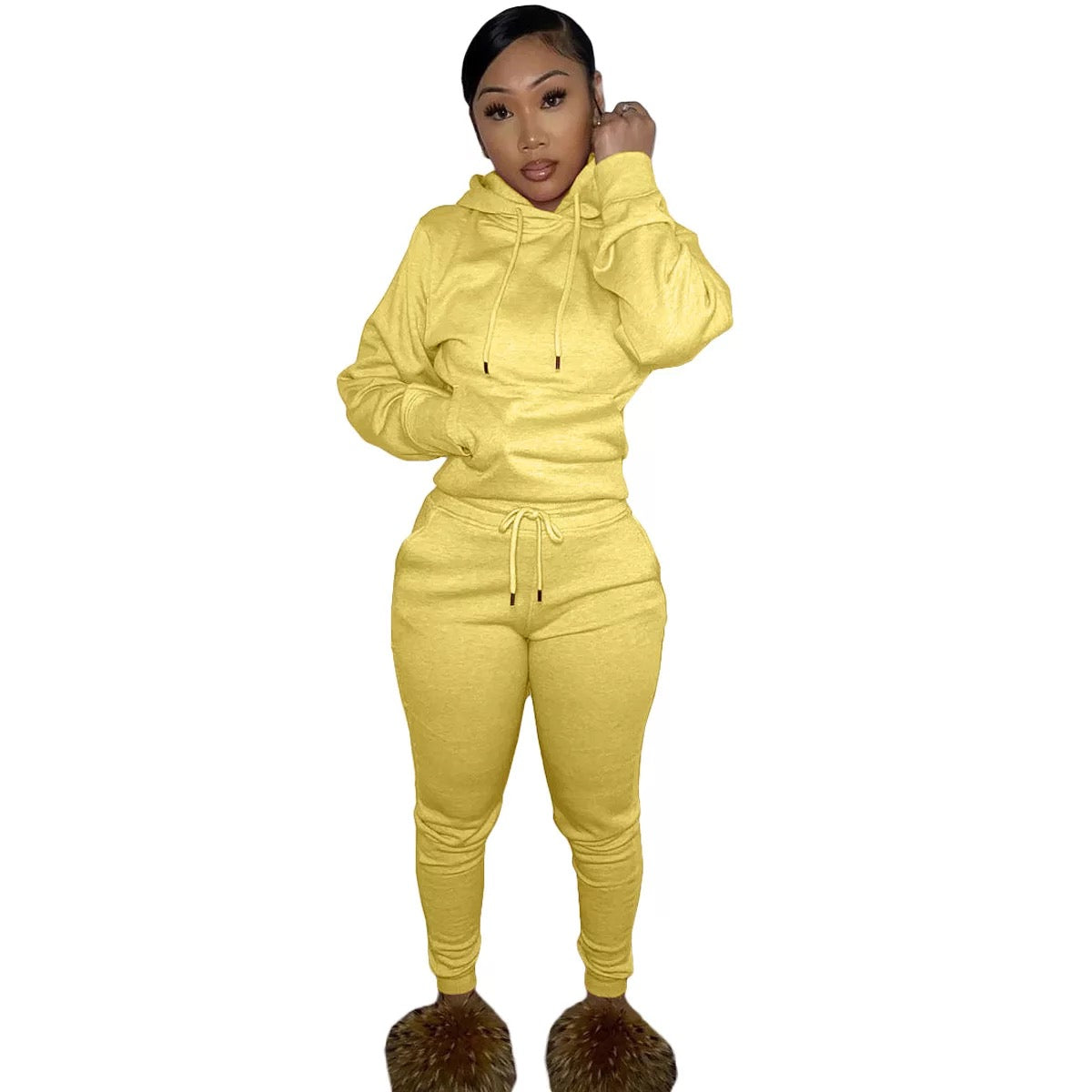 Women’s Jogger Sets With Rhinestones