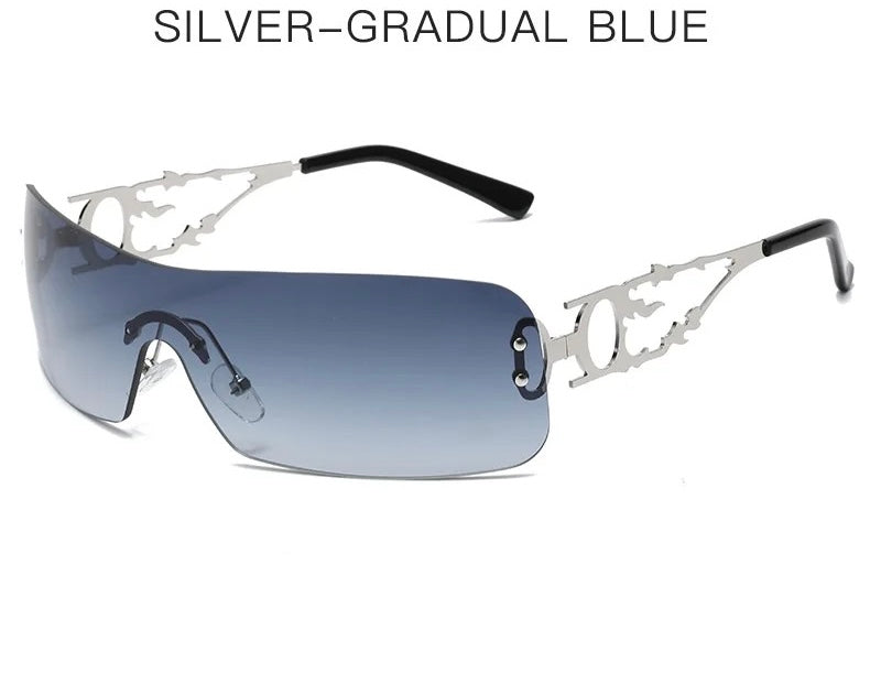 Y2K Hollow shades🤎🤍🩶🖤