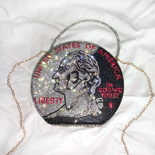Quarter Clutch Purse